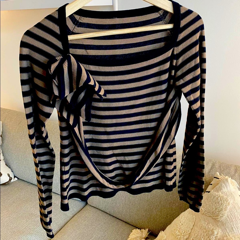 New Unworn Sonia Rykiel striped knit top M